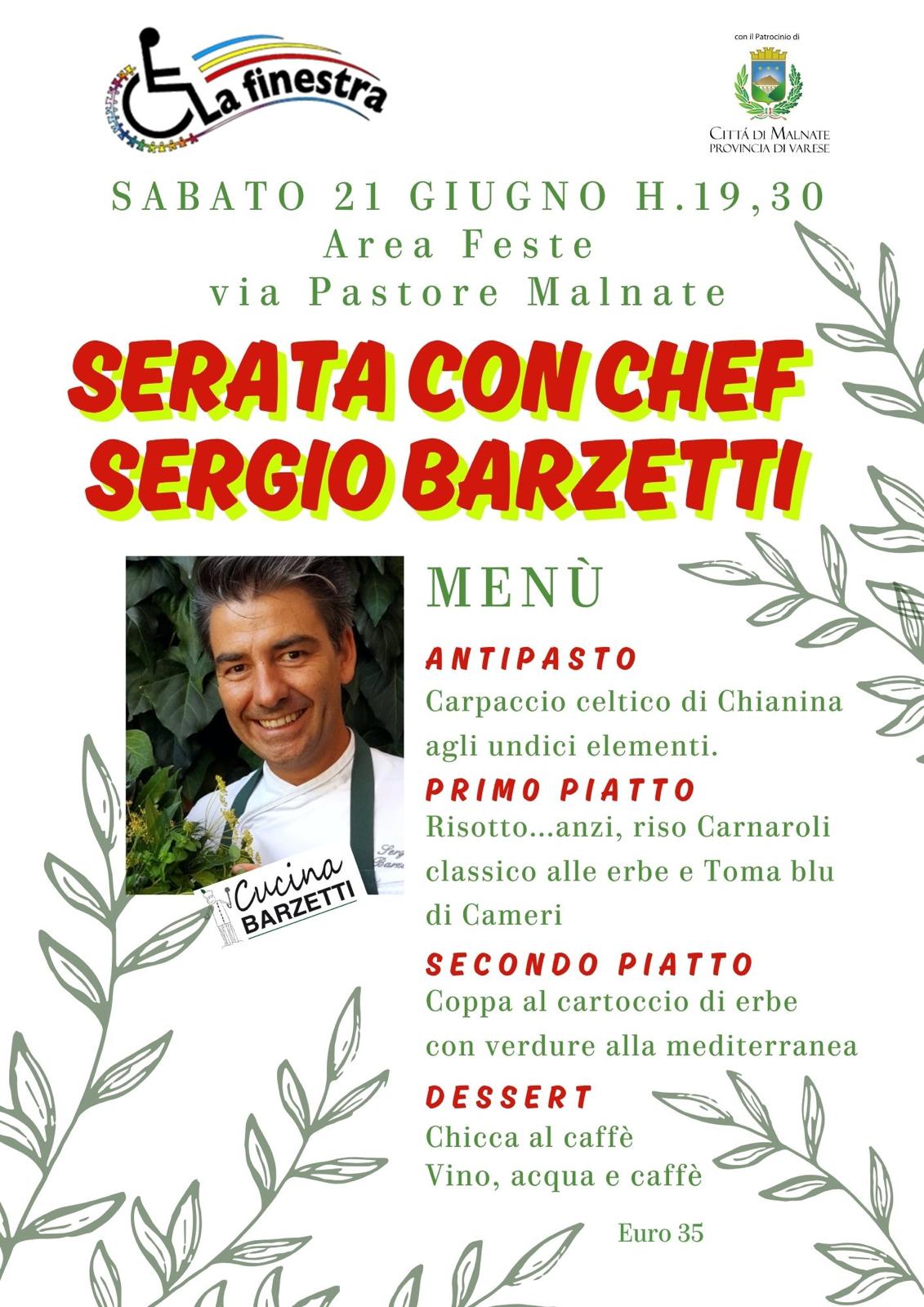 la Finestra in festa (con lo chef Barzetti)